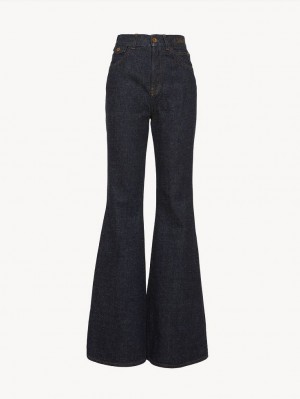 Chloe Flare Jeans Navy | CHE-SR13970