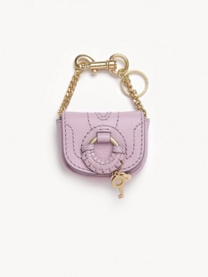 Chloe Hana Nano Kette Lavendel Weiß | CHE-SR14938