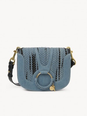 Chloe Hana Schultertaschen Blau | CHE-SR14641