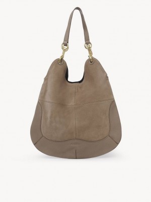 Chloe Hana Shopper Schultertaschen Grau | CHE-SR14625