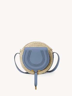 Chloe Marcie Cross-body Baskets Tiefesblau | CHE-SR13638