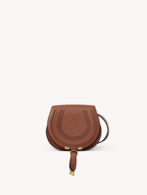 Chloe Marcie Small Crossbody Taschen Braun | CHE-SR13552