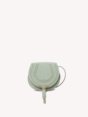 Chloe Marcie Small Crossbody Taschen Grün | CHE-SR13624