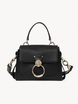 Chloe Mini Tess Day Crossbody Taschen Schwarz | CHE-SR13501