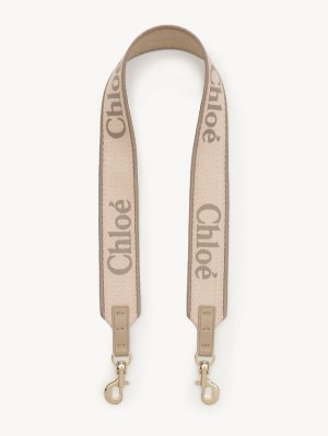 Chloe Riemen Strap Beige | CHE-SR13768