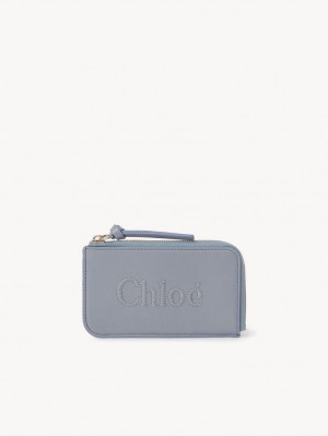 Chloe Sense Small Münzgeldbörsen Blau | CHE-SR14321