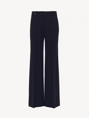 Chloe Signature Gerade Hose Blau | CHE-SR13981