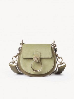 Chloe Small Tess Crossbody Taschen Grün | CHE-SR13551