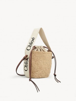 Chloe Small Woody Baskets Weiß | CHE-SR13657