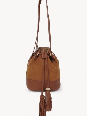 Chloe Vicki Bucket Mini Taschen Braun | CHE-SR14737