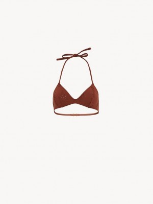 Chloe X Eres Papuasia Triangle Strandkleidung Rot | CHE-SR14128