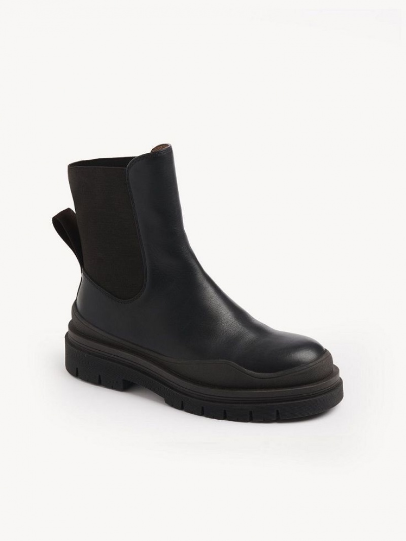 Chloe Alli Stiefeletten Schwarz | CHE-SR14879