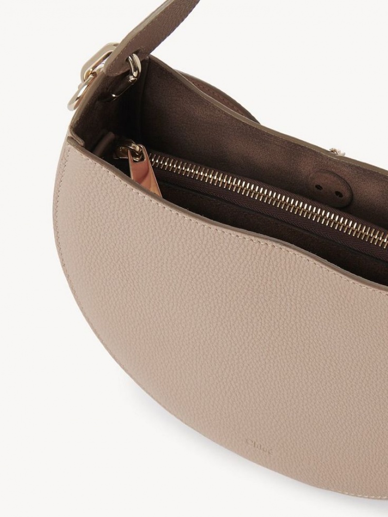 Chloe Arlène Small Hobo Crossbody Taschen Beige | CHE-SR13575