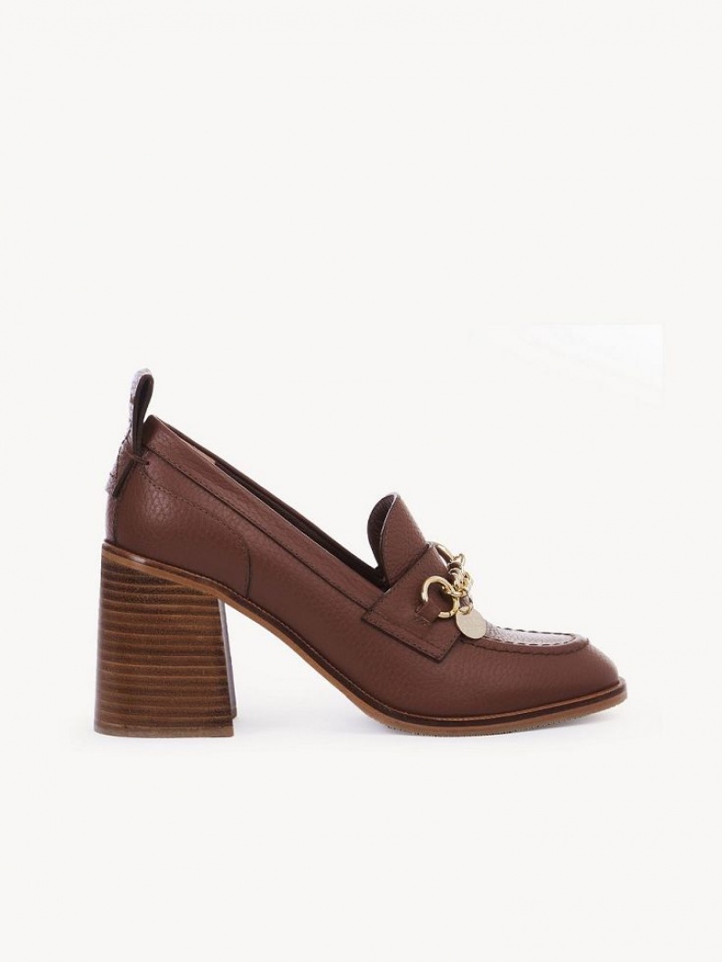 Chloe Aryel Penny Flache Schuhe Braun | CHE-SR14796