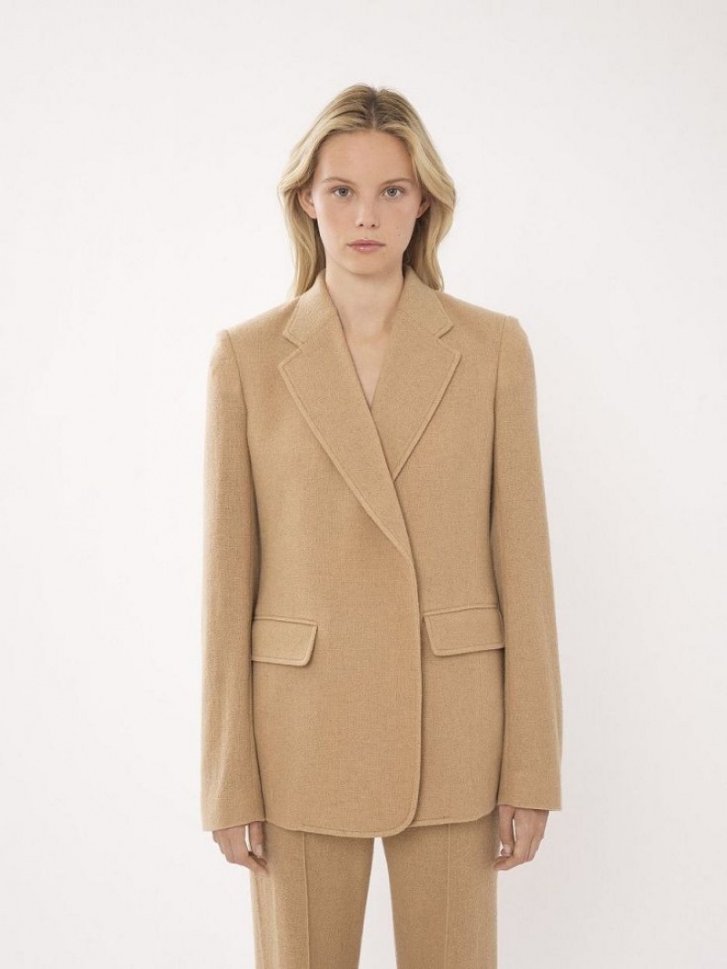 Chloe Buttonless Tailored Anzüge Braun | CHE-SR14033