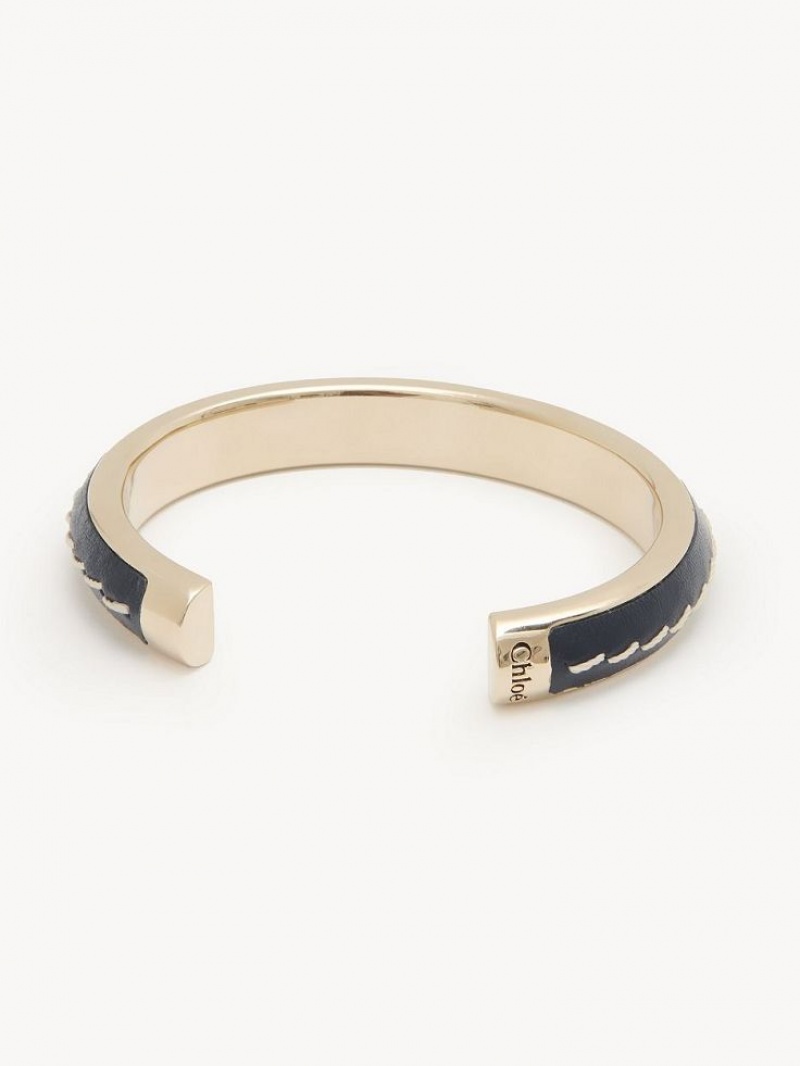 Chloe Edith Cuff Armbänder Navy | CHE-SR14395