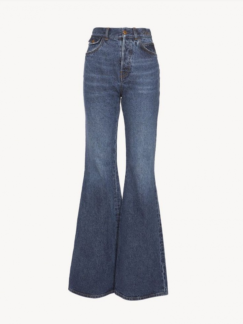 Chloe Flare Jeans Blau | CHE-SR13991