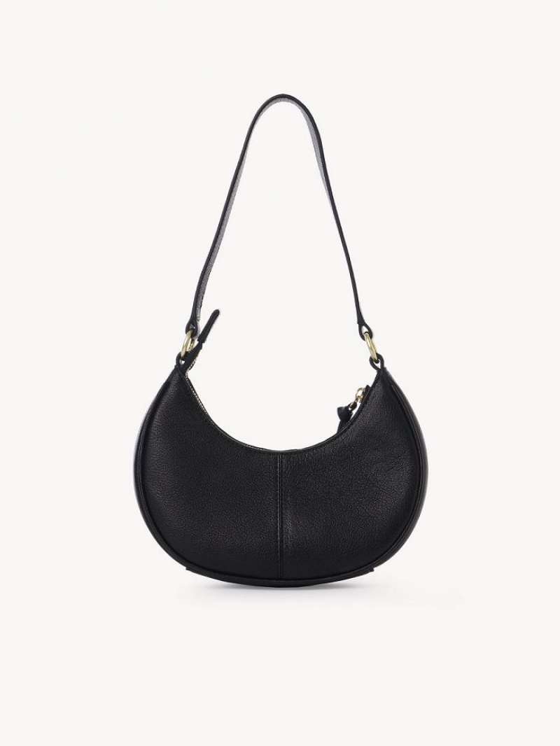 Chloe Hana Half Moon Mini Taschen Schwarz | CHE-SR14763