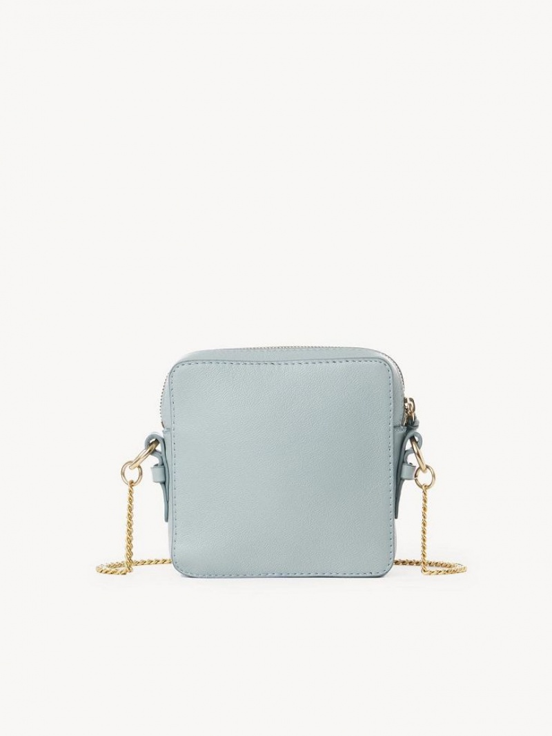 Chloe Joan Camera Mini Taschen Blau | CHE-SR14783