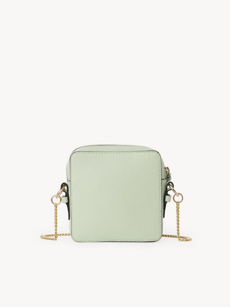 Chloe Joan Camera Mini Taschen Grün | CHE-SR14782