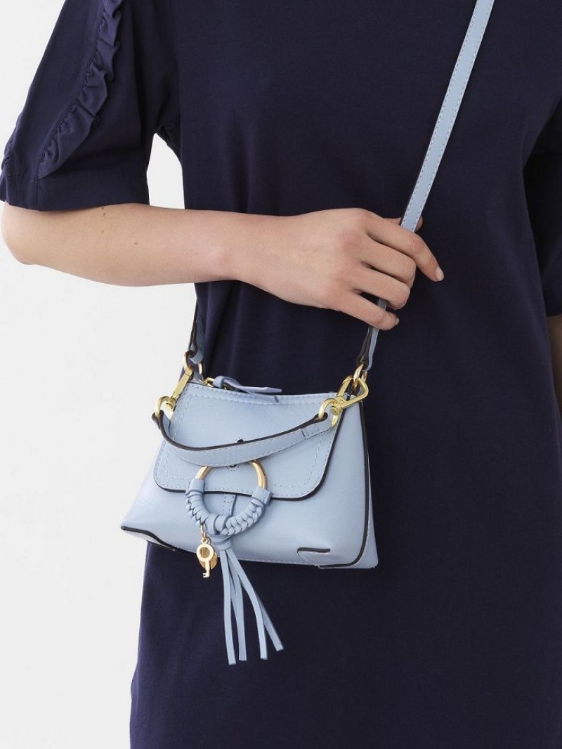 Chloe Joan Mini Schultertaschen Blau | CHE-SR14689