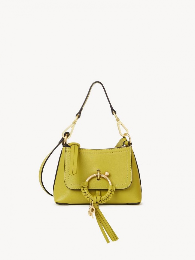 Chloe Joan Mini Schultertaschen Hellolivgrün | CHE-SR14695