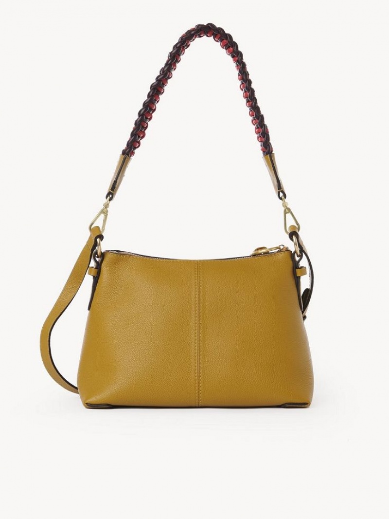 Chloe Joan Small Schultertaschen Braun | CHE-SR14648