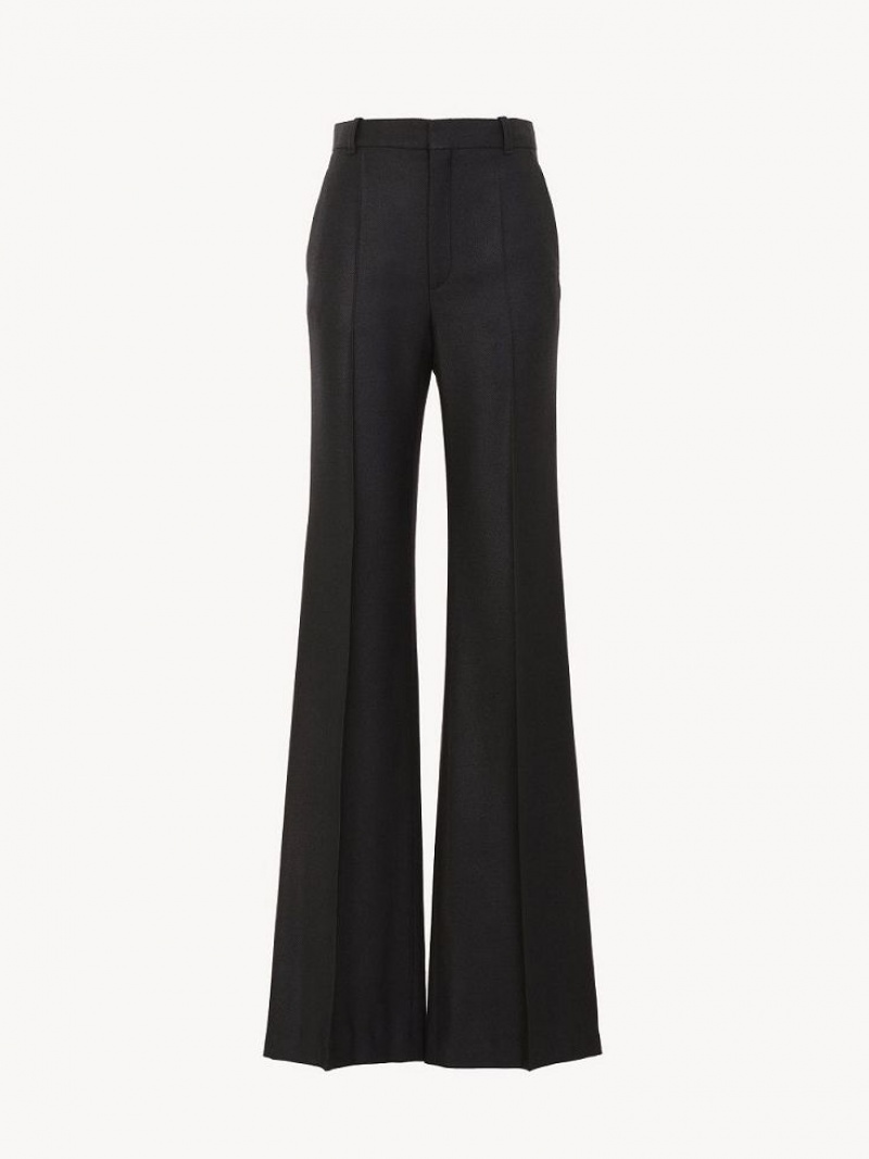 Chloe Low-waist Flare Anzüge Schwarz | CHE-SR14040