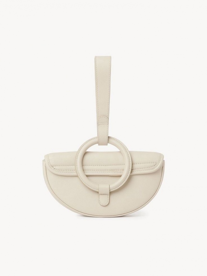 Chloe Mara Half Moon Mini Taschen Beige | CHE-SR14755