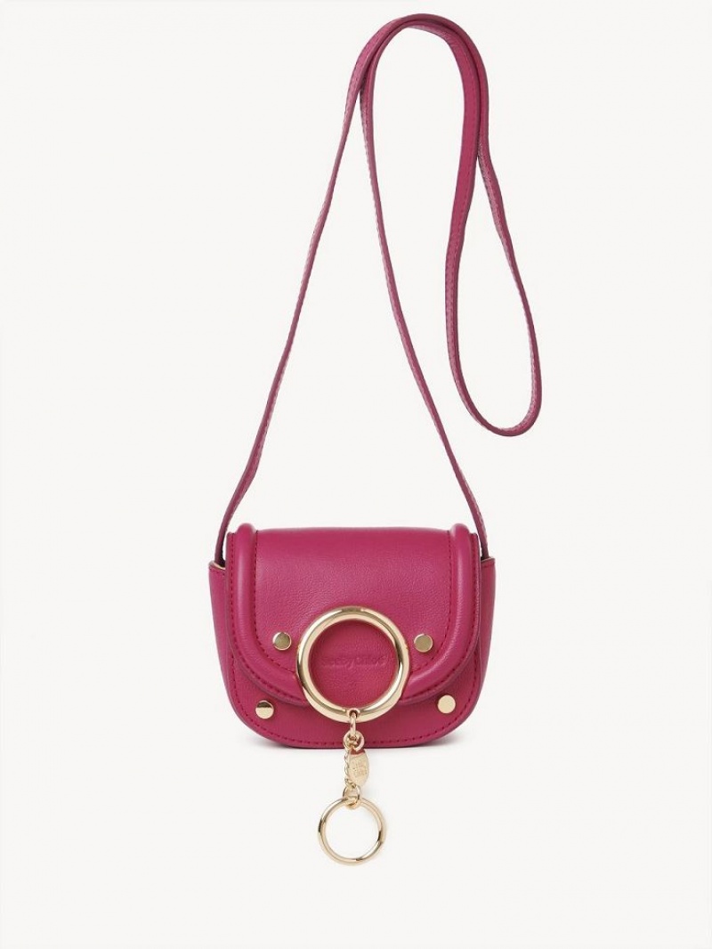 Chloe Mara Micro Schultertaschen Rosa | CHE-SR14605