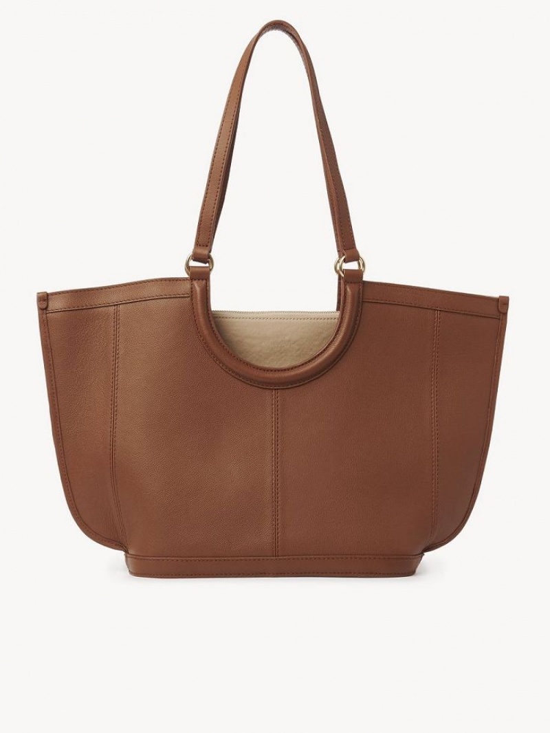 Chloe Mara Shopper Schultertaschen Braun | CHE-SR14592