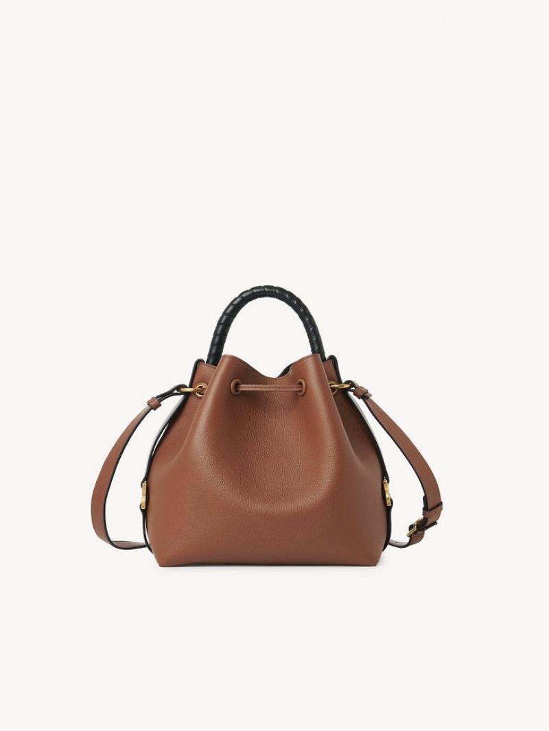 Chloe Marcie Bucket Crossbody Taschen Braun | CHE-SR13614