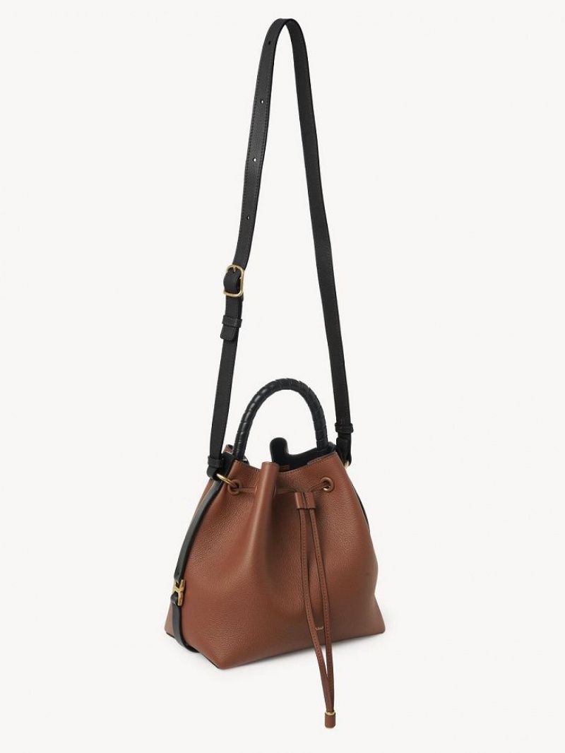 Chloe Marcie Bucket Crossbody Taschen Braun | CHE-SR13614