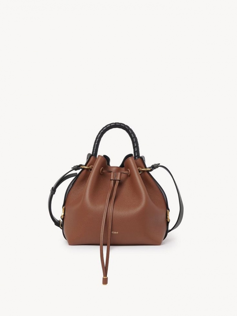 Chloe Marcie Bucket Crossbody Taschen Braun | CHE-SR13614