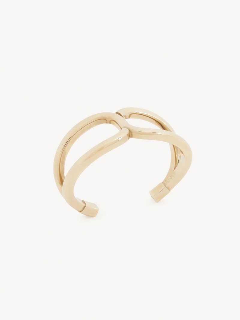 Chloe Marcie Cuff Armbänder Gold | CHE-SR14464