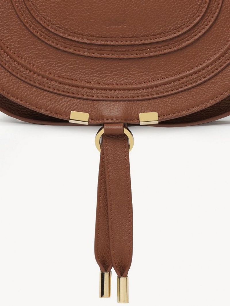 Chloe Marcie Medium Crossbody Taschen Braun | CHE-SR13508