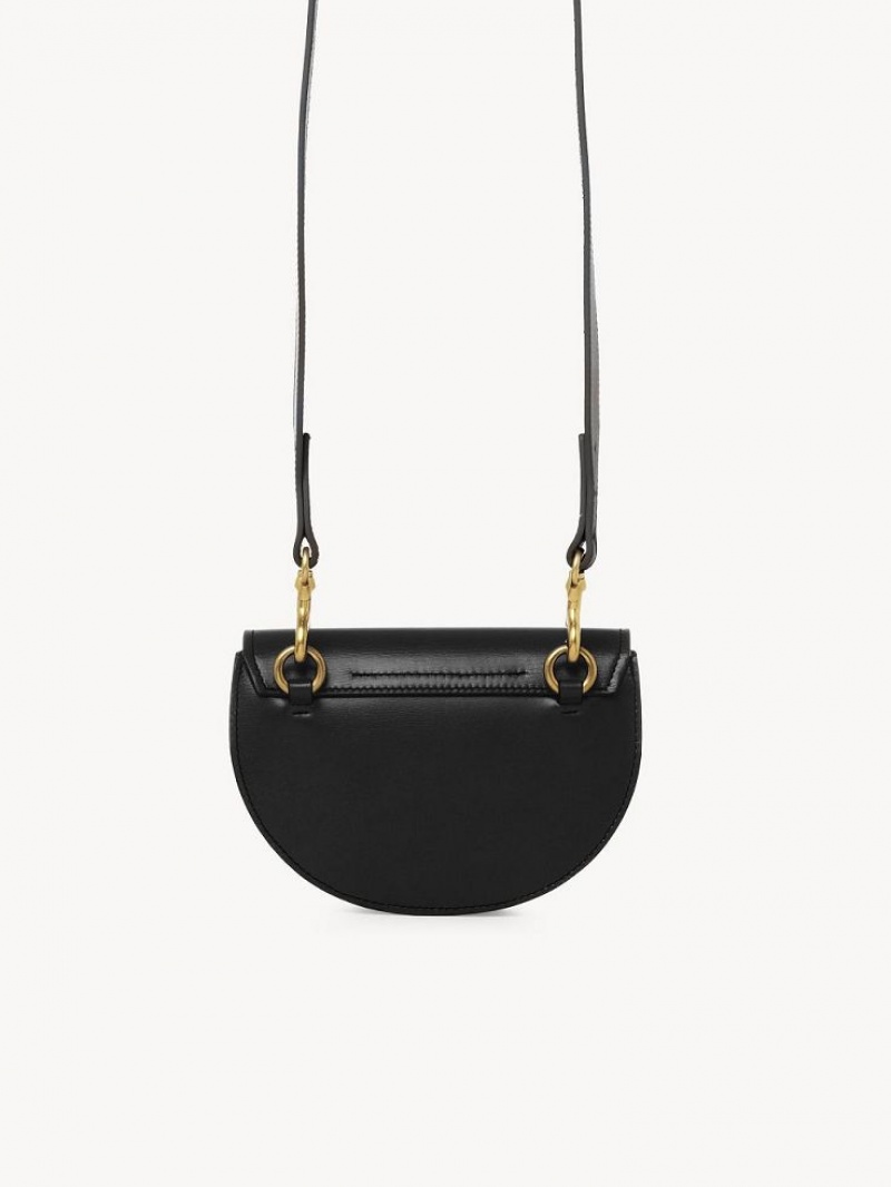 Chloe Marcie Mini Flap Crossbody Taschen Schwarz | CHE-SR13588