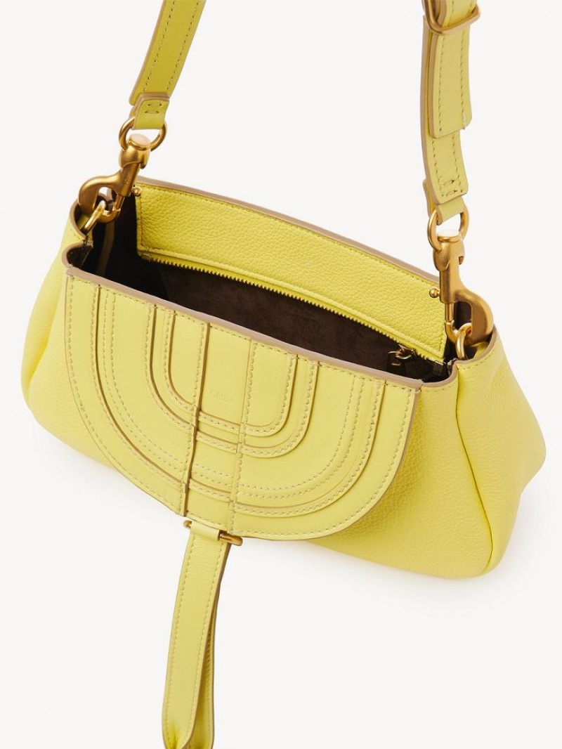 Chloe Marcie Small Clutch Mini Taschen Gelb | CHE-SR13679