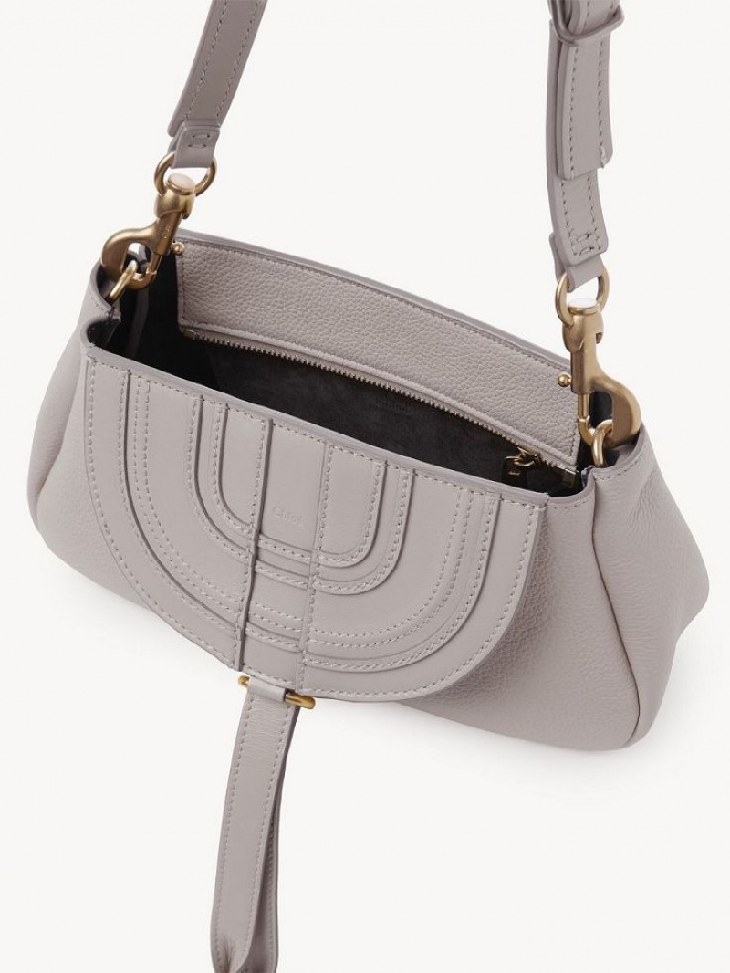 Chloe Marcie Small Clutch Mini Taschen Grau | CHE-SR13680