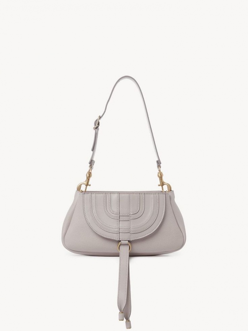 Chloe Marcie Small Clutch Mini Taschen Grau | CHE-SR13680