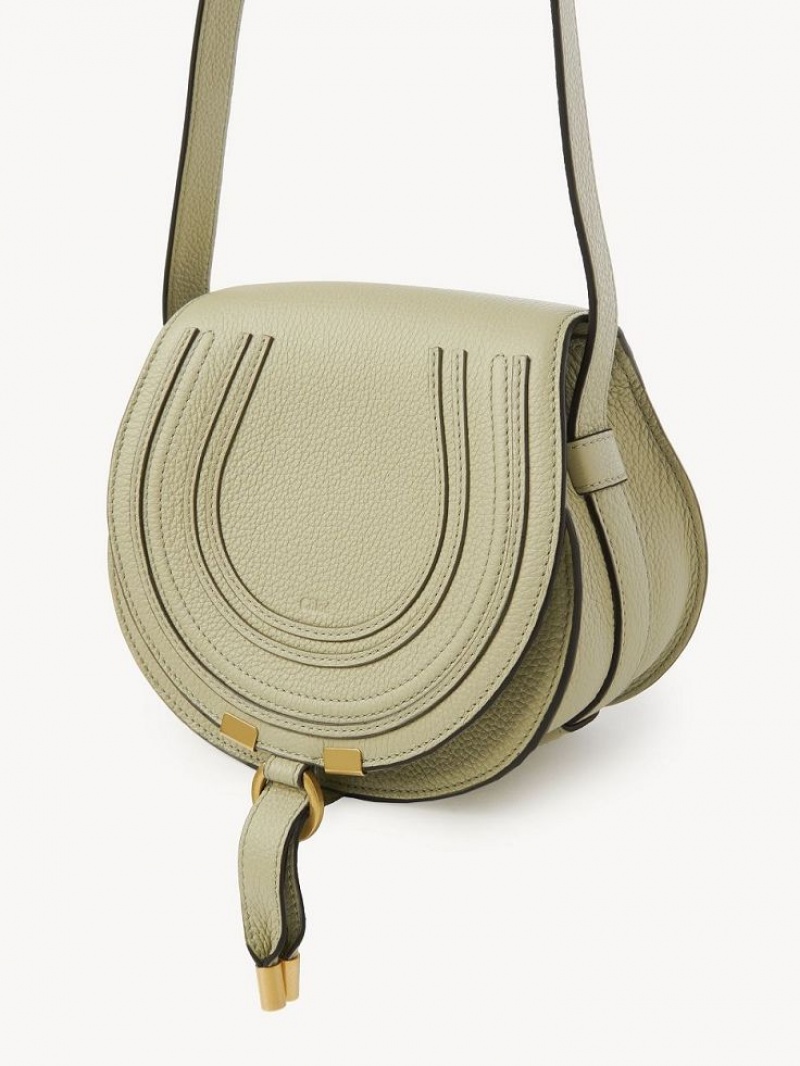 Chloe Marcie Small Crossbody Taschen Grün | CHE-SR13561