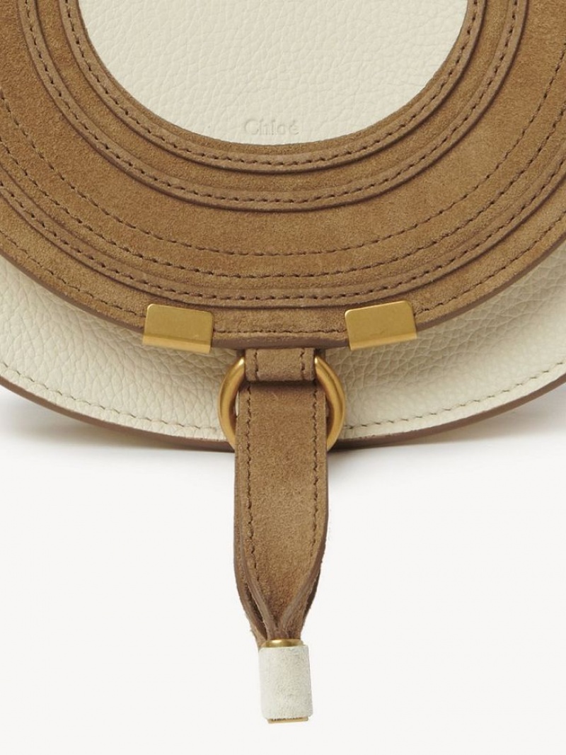 Chloe Marcie Small Crossbody Taschen Weiß | CHE-SR13579