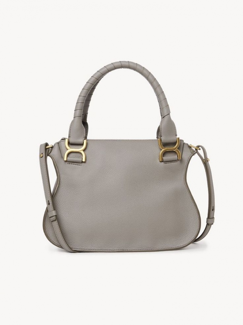 Chloe Marcie Small Double Carry Crossbody Taschen Grau | CHE-SR13547