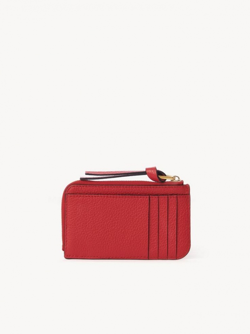 Chloe Marcie Small Münzgeldbörsen Rot | CHE-SR14316