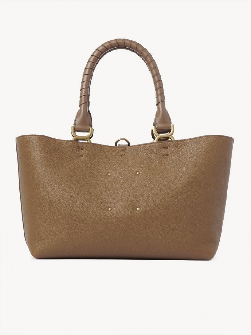 Chloe Marcie Small Tragetaschen Beige | CHE-SR13335