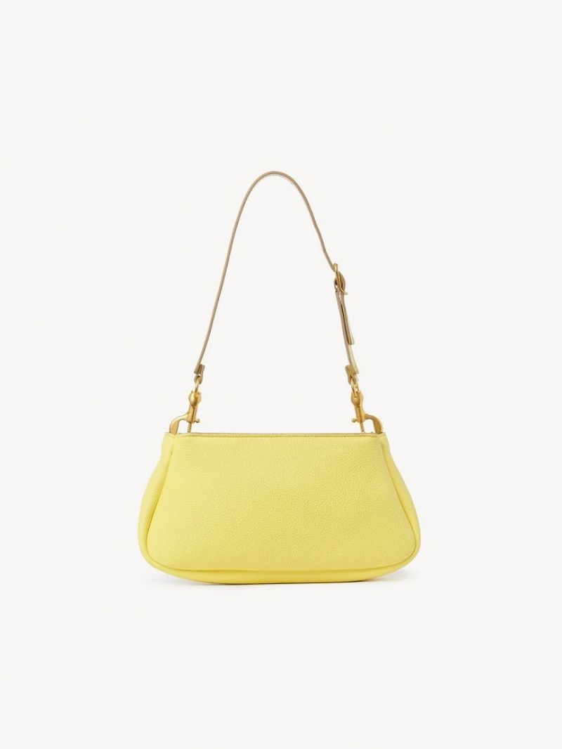 Chloe Marcie Small Unterarmtasche Gelb | CHE-SR13756