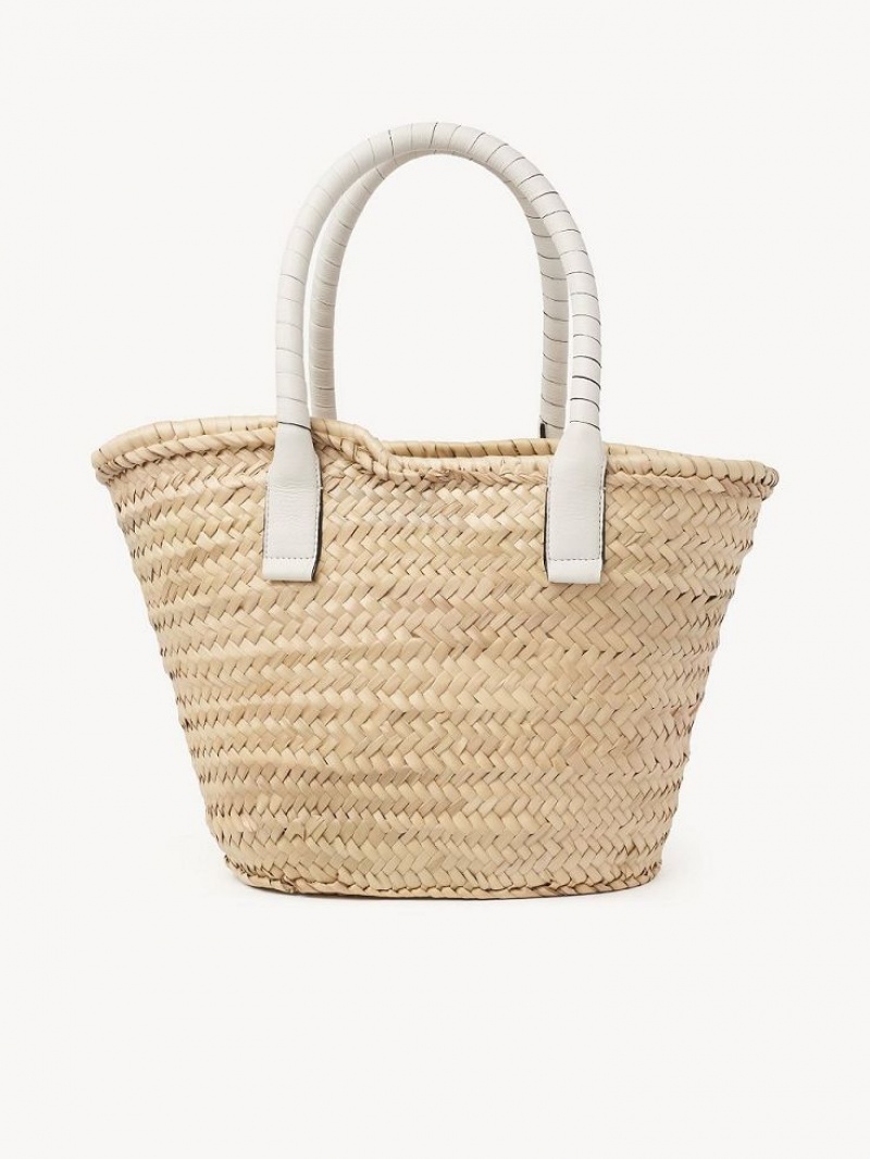 Chloe Medium Marcie Baskets Weiß | CHE-SR13632