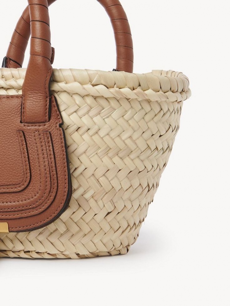 Chloe Mini Marcie Baskets Braun | CHE-SR13637