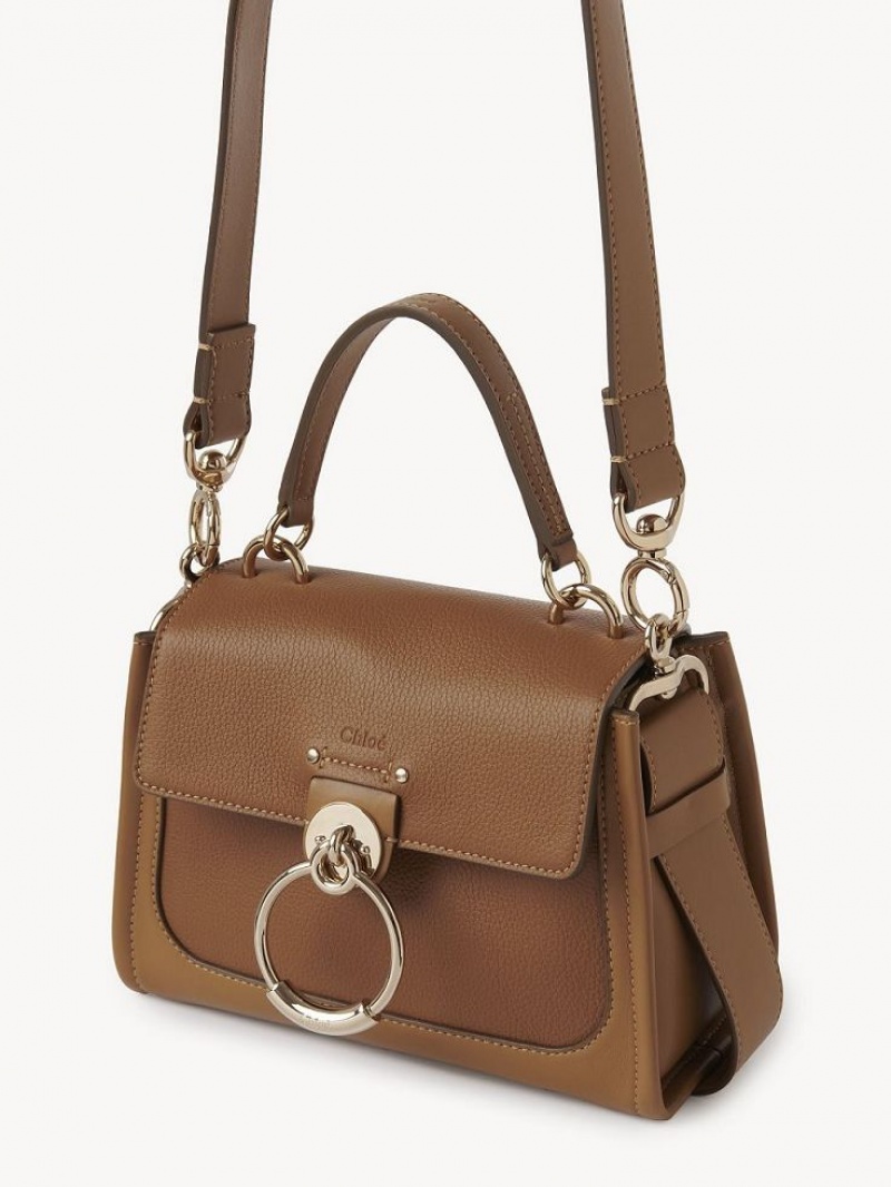 Chloe Mini Tess Day Crossbody Taschen Braun | CHE-SR13599