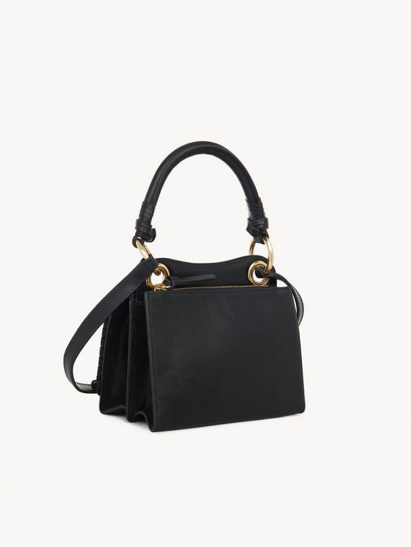 Chloe Mini Tilda Schultertaschen Schwarz | CHE-SR14635